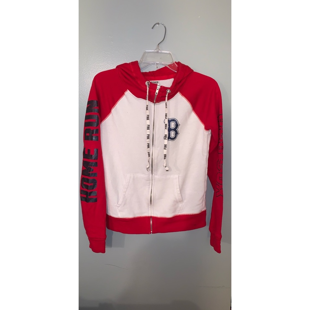 ⚾️VICTORIA’S SECRET PINK BOSTON RED SOX ZIP-UP❣️